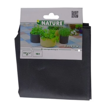 Univerzális termesztőzsák 21 l -szürke, 30 x 30 cm