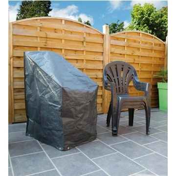 Nature Keri szék takaró, 110 x 68 x 68 cm, grafitszürke