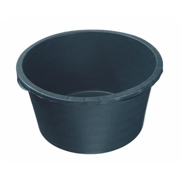 Nature Polietilén virágcserép füles peremmel, 90 l, 36 x D69,5 cm, fekete
