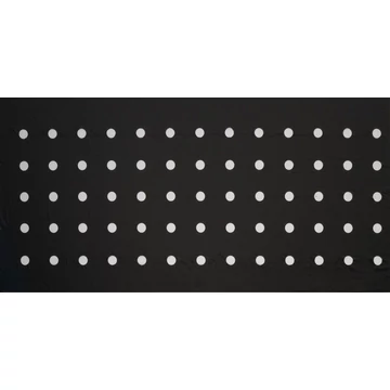 Nature LDPE/LLDPE talajtakaró fólia, fekete 175 x Ø 45 mm - 0,95 x 5 m